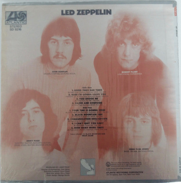 Led Zeppelin : Led Zeppelin (LP, Album, PR/)