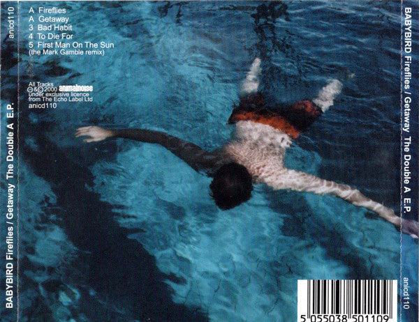 Babybird : Double A EP Fireflies / Getaway (CD, EP, Ltd)