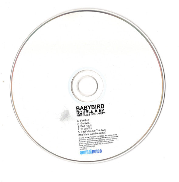 Babybird : Double A EP Fireflies / Getaway (CD, EP, Ltd)