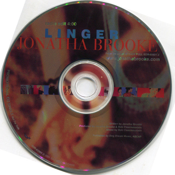Jonatha Brooke : Linger (CD, Single, Promo)