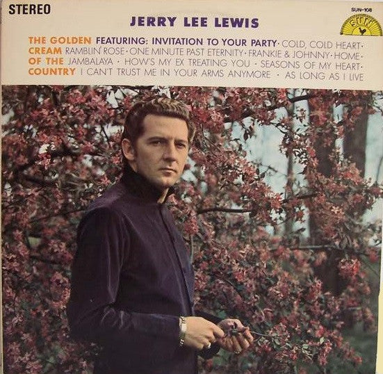 Jerry Lee Lewis : The Golden Cream Of The Country (LP, Album, Club, Cap)