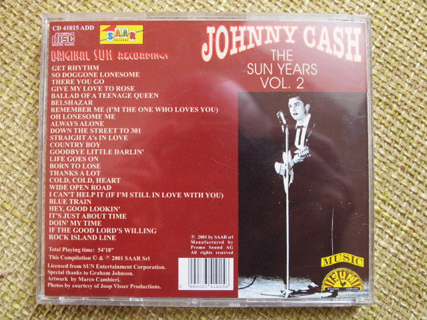 Johnny Cash : The Sun Years Vol. 2 (CD, Comp)