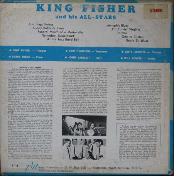 King Fisher And His All-Stars : King Fisher And His All-Stars (LP)