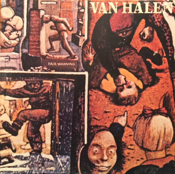 Van Halen : Fair Warning (LP, Album, RE, Win)