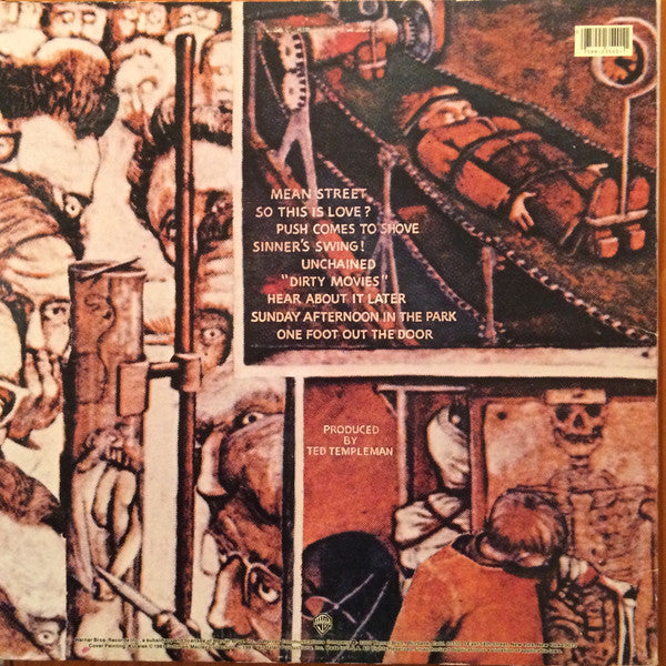 Van Halen : Fair Warning (LP, Album, RE, Win)