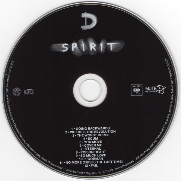 Depeche Mode : Spirit (CD, Album + CD + Dlx)