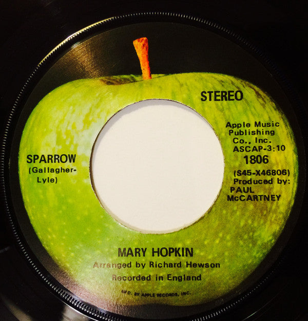 Mary Hopkin : Goodbye / Sparrow (7", Single, Los)
