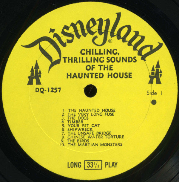No Artist : Chilling, Thrilling Sounds Of The Haunted House (LP, Album, Mono, RP, All)