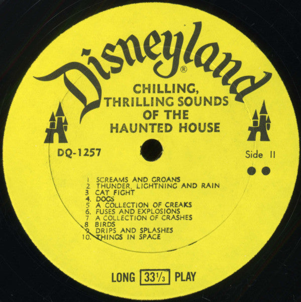 No Artist : Chilling, Thrilling Sounds Of The Haunted House (LP, Album, Mono, RP, All)