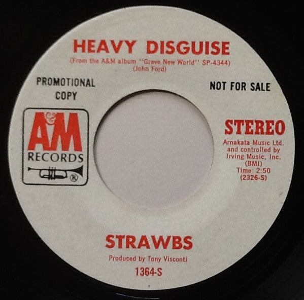 Strawbs : Heavy Disguise / Benedictus (7", Promo)