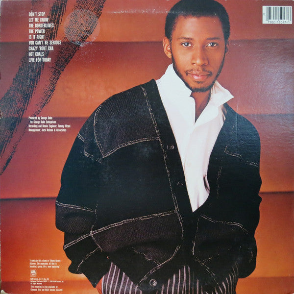 Jeffrey Osborne : Don't Stop (LP, Album, C -)