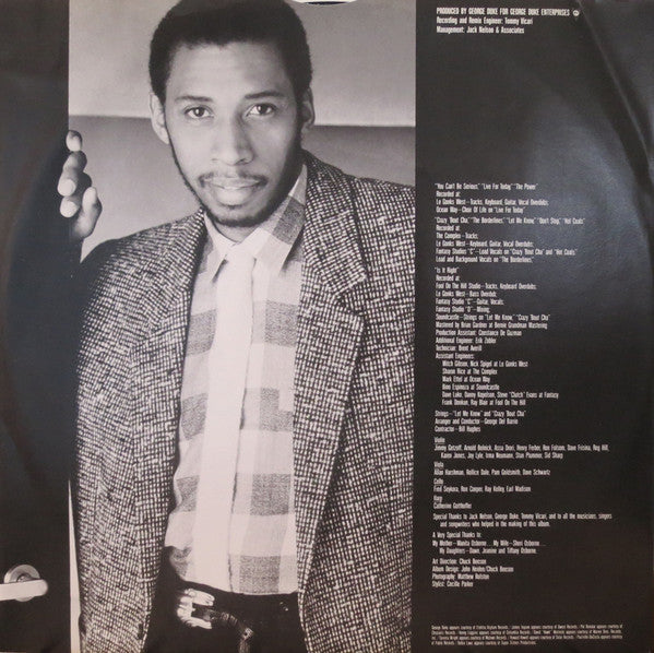 Jeffrey Osborne : Don't Stop (LP, Album, C -)