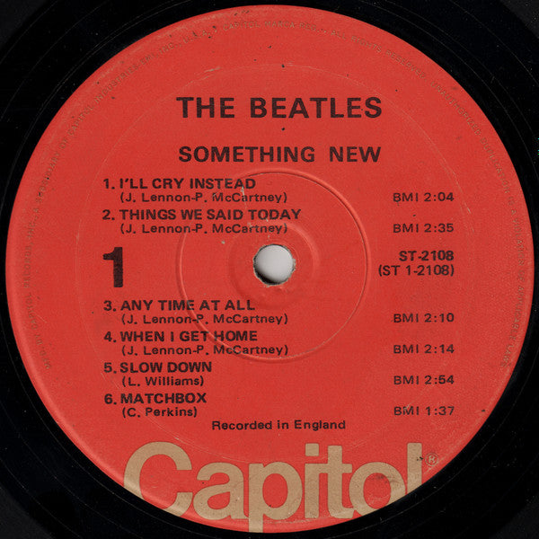 The Beatles : Something New (LP, Album, RE, Win)