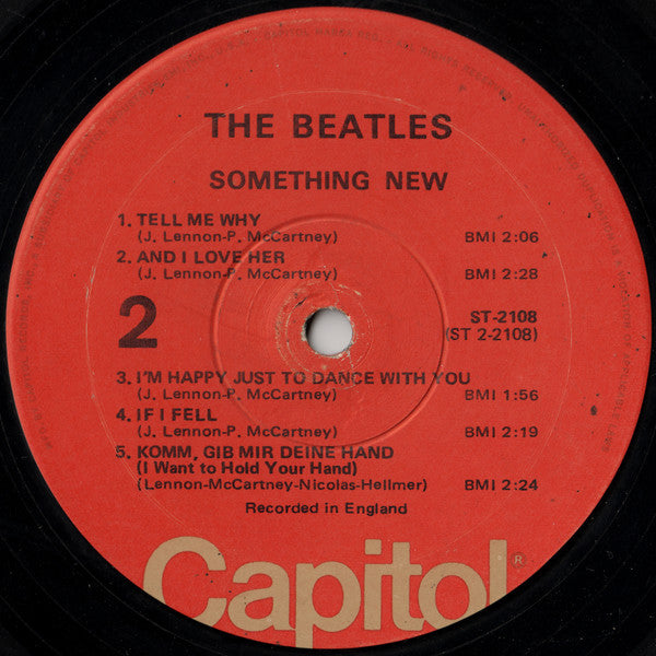 The Beatles : Something New (LP, Album, RE, Win)