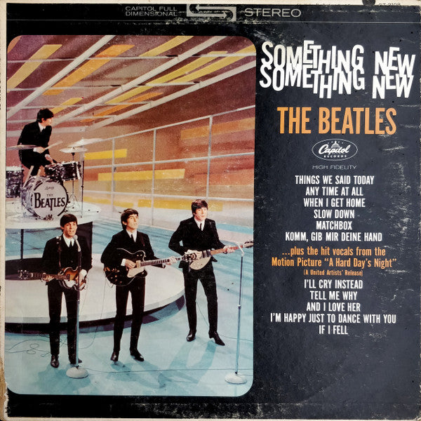 The Beatles : Something New (LP, Album, RE, Win)